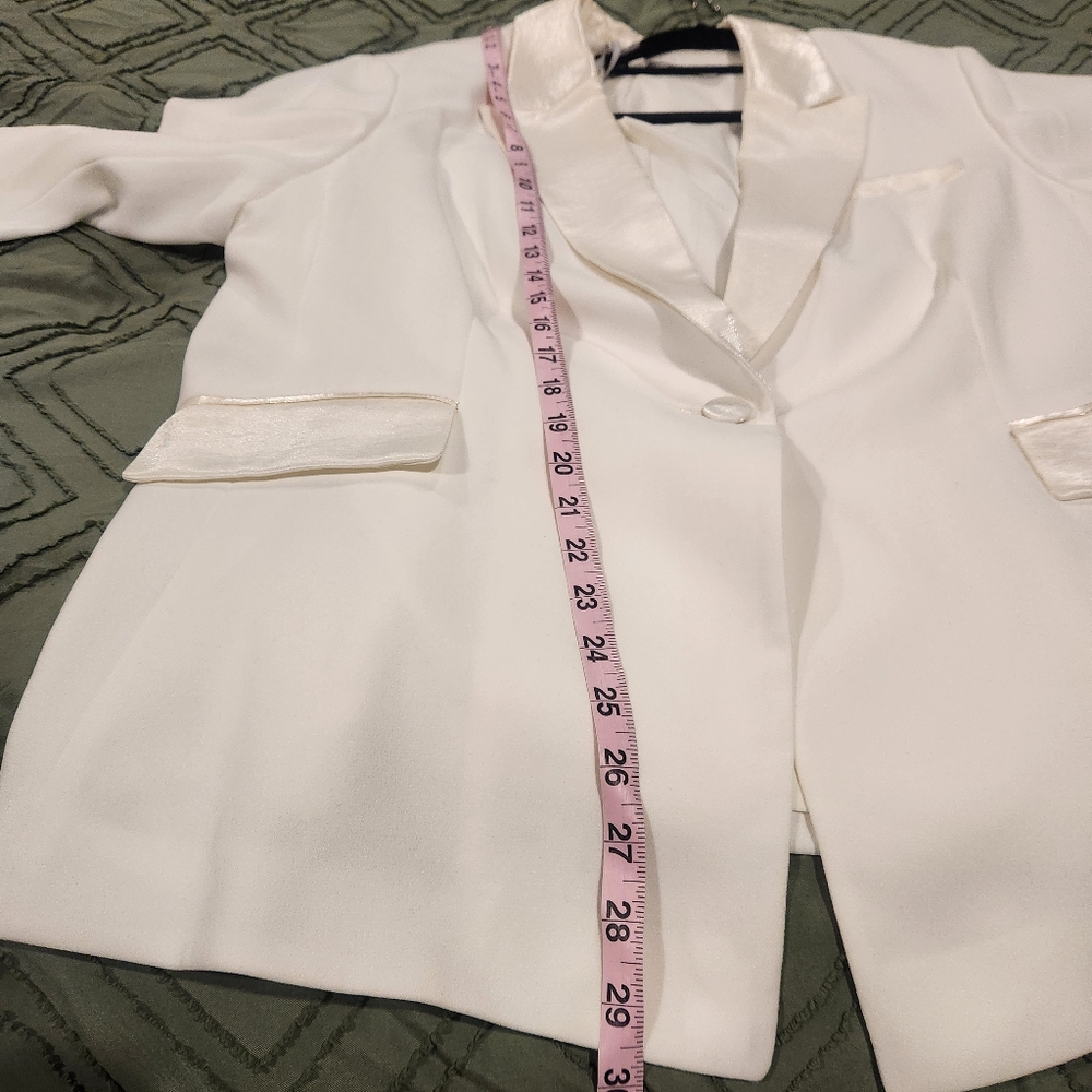 Preston & York white blazer. Size 18 - Picture 16 of 16